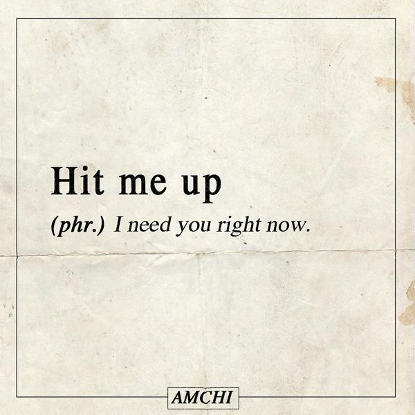 Обложка песни AMCHI - Hit Me Up