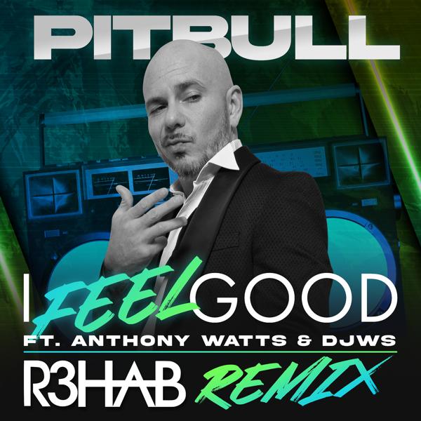 Обложка песни Pitbull, R3hab, DJWS, Anthony Watts - I Feel Good (R3HAB Remix)