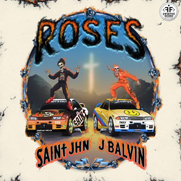 Обложка песни SAINt JHN, J Balvin - Roses (Imanbek Remix) [Latino Gang]