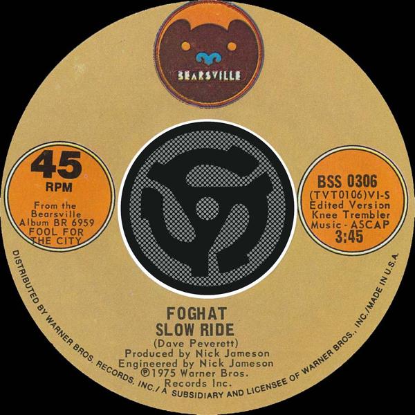 Обложка песни Foghat - Slow Ride
