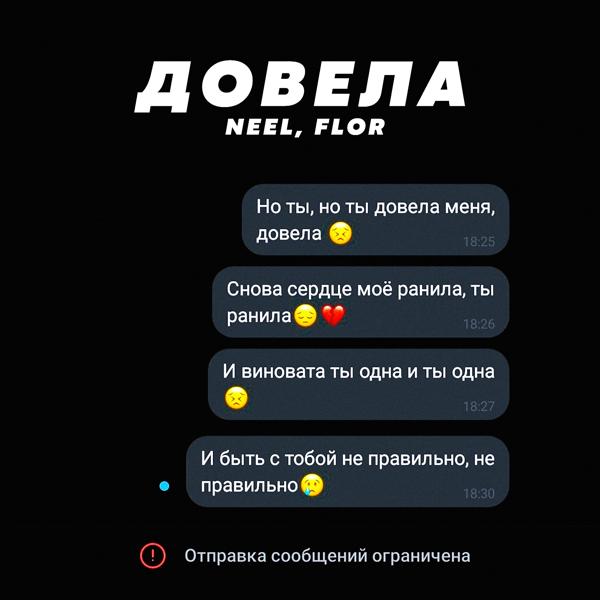 Обложка песни NEEL, Flor - Довела
