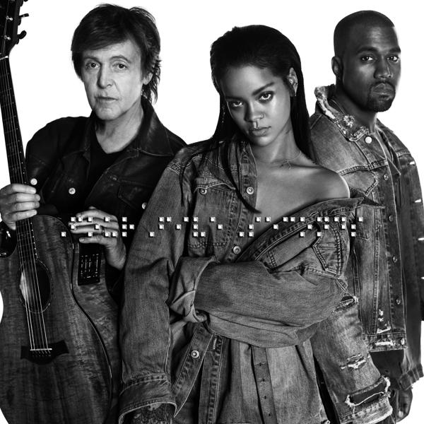 Обложка песни Rihanna, Kanye West, Paul McCartney - FourFiveSeconds