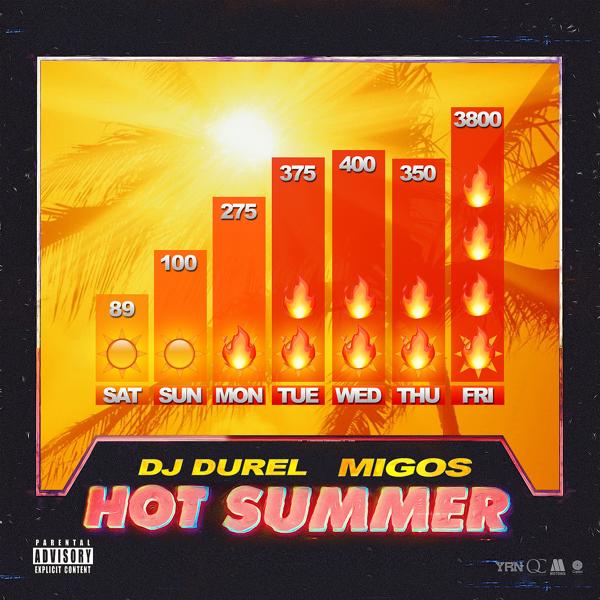Обложка песни DJ Durel, Migos - Hot Summer