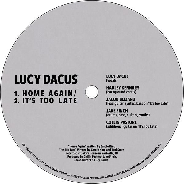 Обложка песни Lucy Dacus - It's Too Late